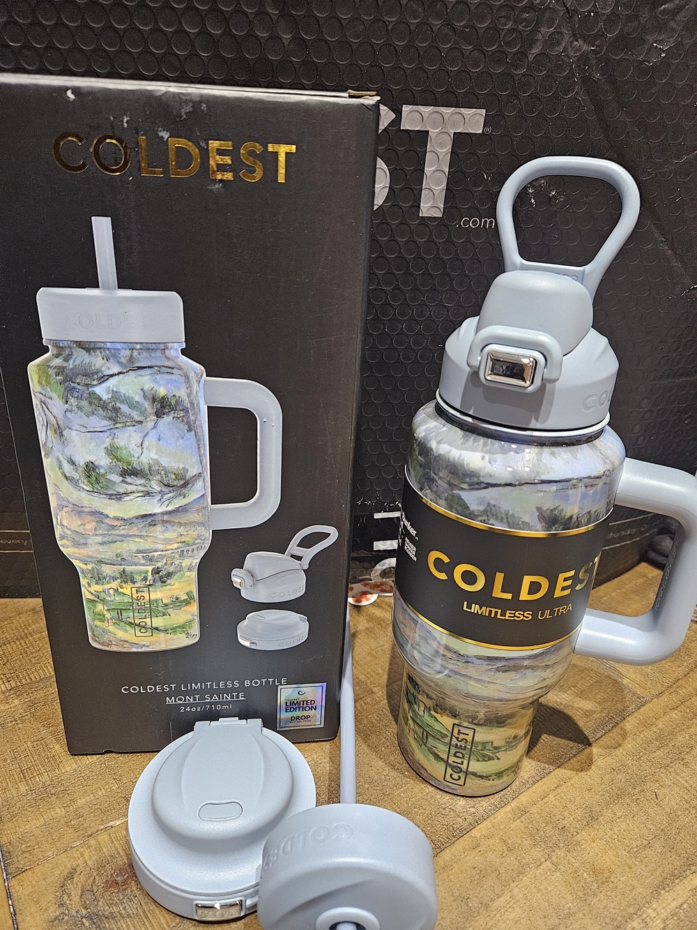 Coldest Limitless Insulated Water Bottle - Mont Sainte 24oz